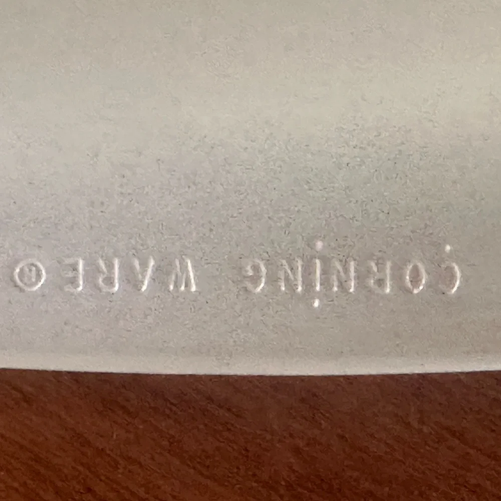 Corningware step back